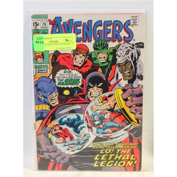 MARVEL COMICS THE AVENGERS #79 1970