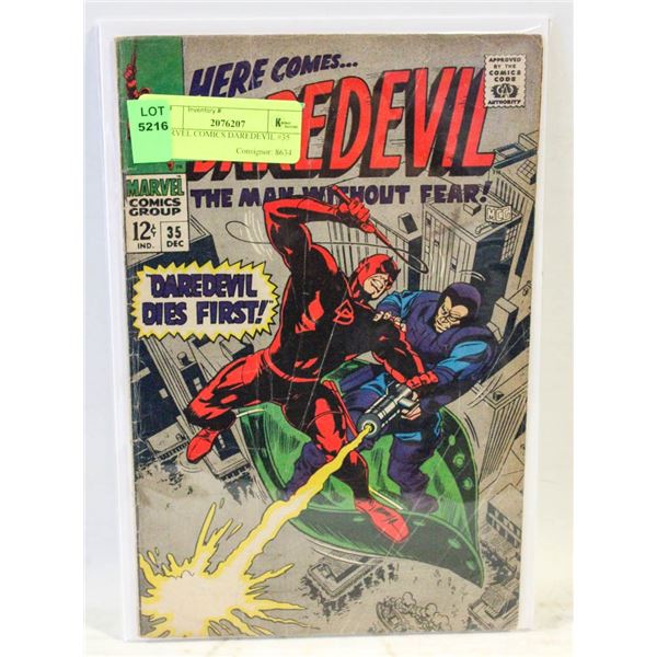 MARVEL COMICS DAREDEVIL #35 1967