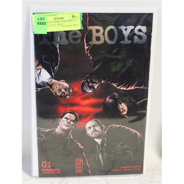 DYNAMITE COMICS THE BOYS #1 (SEASON 5 OUT 2026)