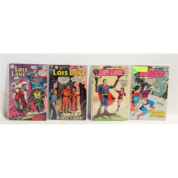 DC COMICS SILVER AGE LOIS LANE #97, 103,112,117