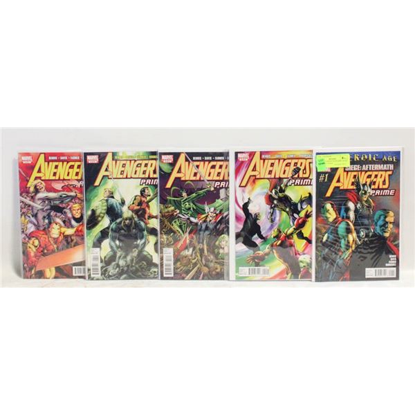 MARVEL COMICS AVENGERS: SIEGE COMPLETE SERIES
