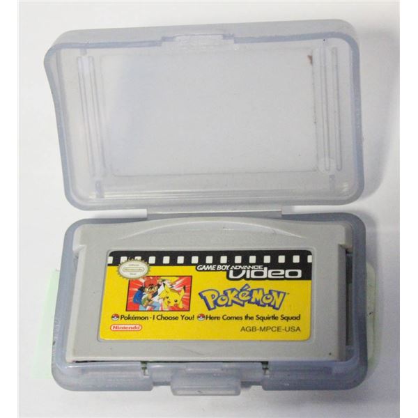 GAME BOY ADVANCE POKEMON-I CHOOSE YOU