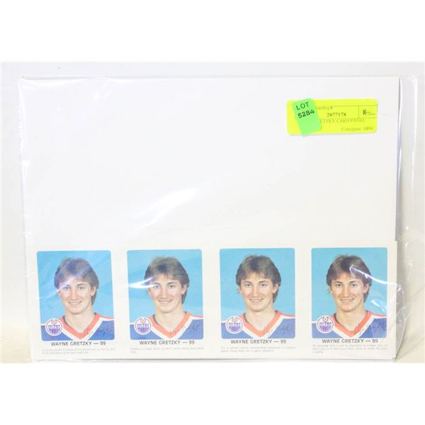 1984/85 GRETZKY CARD PANEL