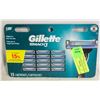 Image 1 : NEW SEALED 15PK GILLETE SHAVING CARTRIDGES