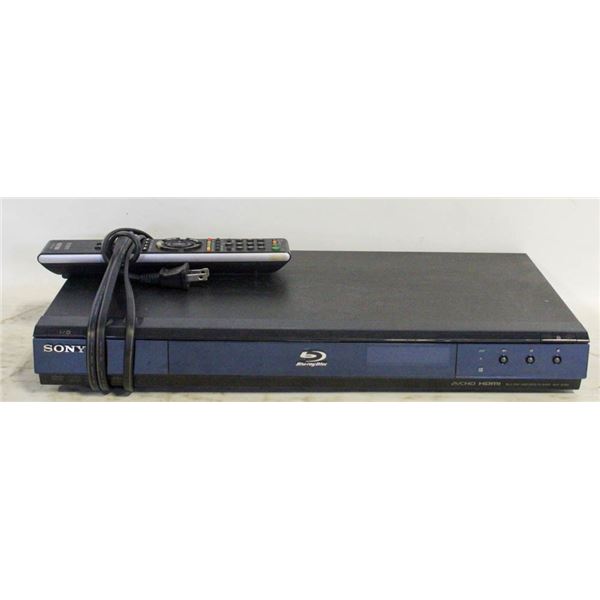 SONY BLUE RAY PLAYER WITH REMOTE
