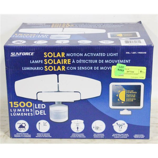 MOTION ACTIVATED LIGHT OUTDOOR