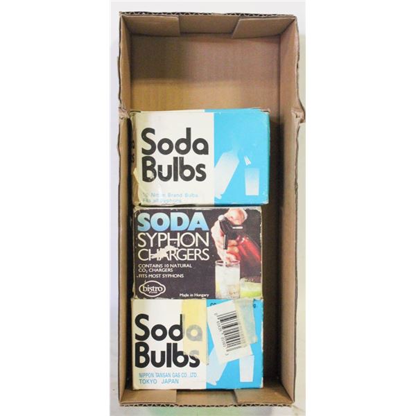 22 SODA BULBS FOR ISI STYLE SYPHON CHARGERS