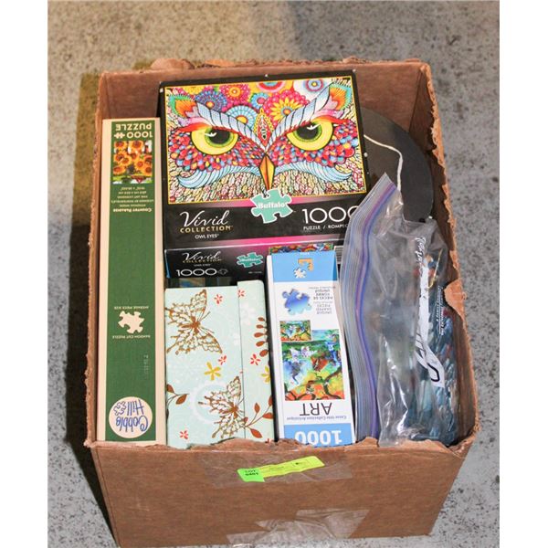BOX FULL OF PUDDLES