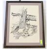 Image 1 : "DEADFALL" 1975 BY ERNEST LINDNER #11 OF 60