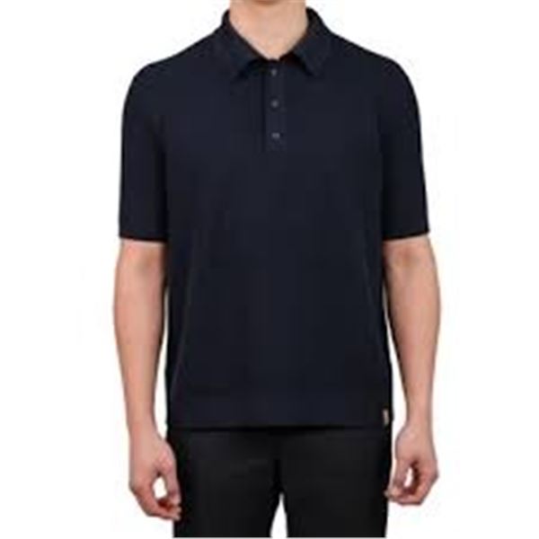 NEW UNITED COLORS OF BENETTON XL MENS BLACK POLO