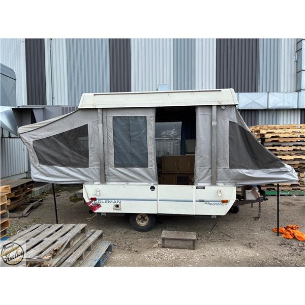 1991 FLEETWOOD COLEMAN ROANOKE CD POP UP TRAILER