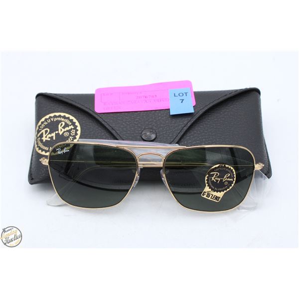 RAYBAN CARAVAN ARISTA G-15 GREEN