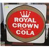 Image 1 : ROYAL CROWN SIGN METAL ENAMEL 35.25" X 35.25"