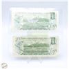 Image 2 : PAIR OF 1973 $2 BILLS