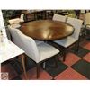 Image 1 : KARENNA 5PC TABLE SET WITH 4 CHAIRS