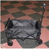 Image 2 : NEWLY ASSEMBLED COLLAPSIBLE WAGON CART BLACK