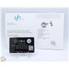 Image 2 : #2903-1.00 CT GRA CERTIFIED OVAL BRILLIANT CUT