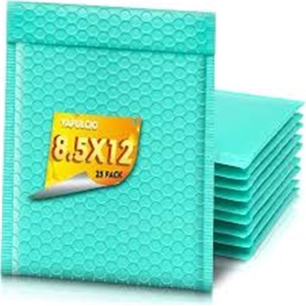 BRAND NEW VAPULCIO GREEN BUBBLE MAILERS 8.5 X 12"