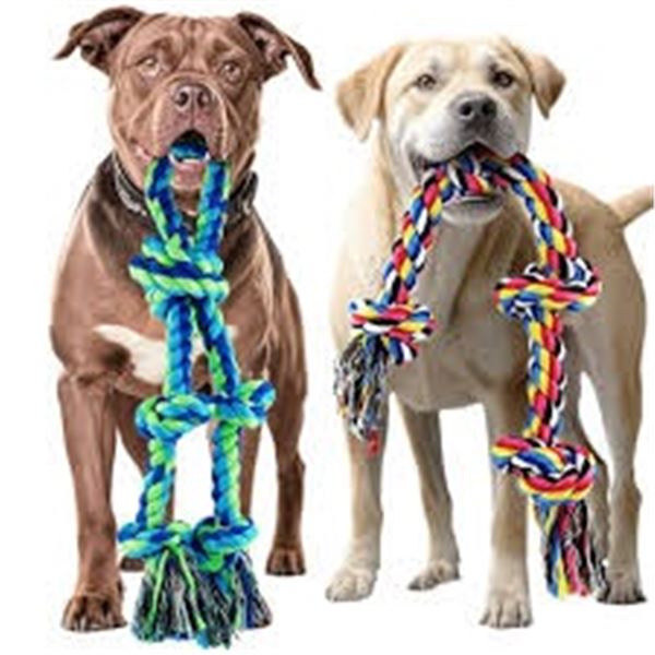 NEW WITH BOX SHARLOVY 2PK DOG TOYS