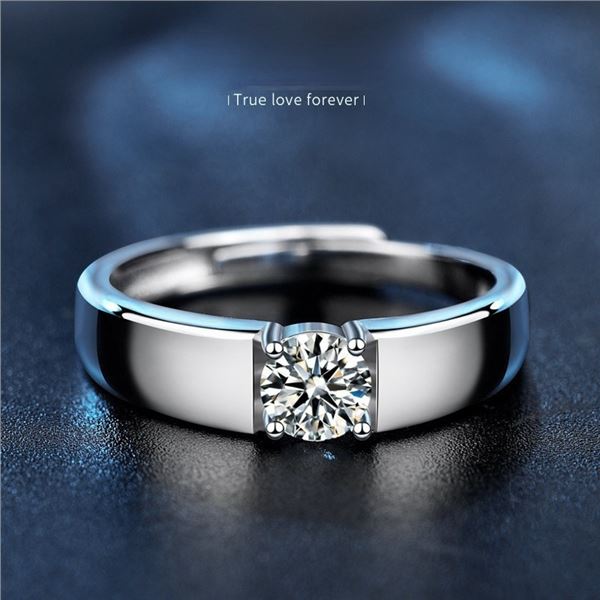 2 CT GRA CERTIFIED ROUND BRILLIANT MOISSANITE