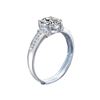 Image 5 : 1 CT GRA CERTIFIED ROUND BRILLIANT MOISSANITE