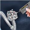 Image 3 : 1 CT GRA CERTIFIED ROUND BRILLIANT MOISSANITE