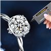 Image 4 : 1 CT GRA CERTIFIED ROUND BRILLIANT MOISSANITE