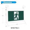 Image 1 : NEW WITH BOX 2PK LED EMERGENCY EXIT SIGNS