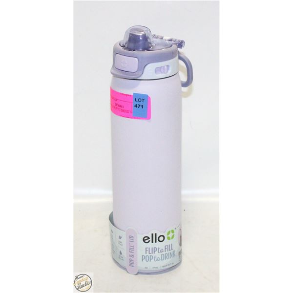 22 OZ ELLO POP TO DRINK WATER BOTTLE