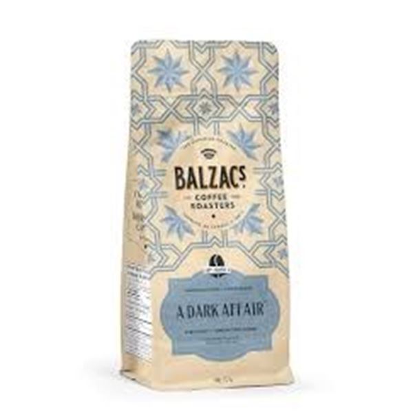 6 NEW 12 OZ BALZACS A DARK AFFAIR COFFEE ROASTER