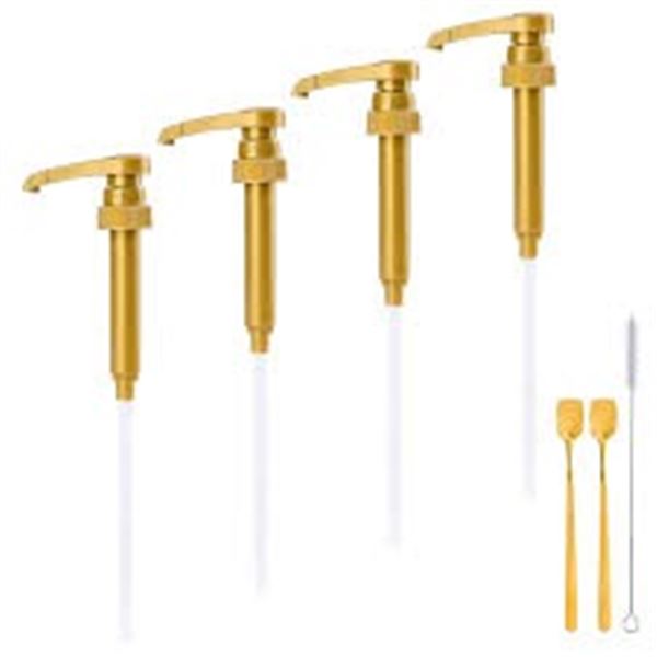 NEW 4PCS COFFEE SYRUP PUMPS