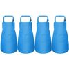 Image 1 : BRAND NEW 4PCS BLUE KITCHEN APRONS