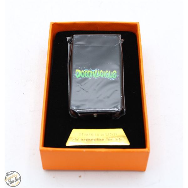 NEW DOOBILICIOUS USB CHARGED WIND PROOF LIGHTER