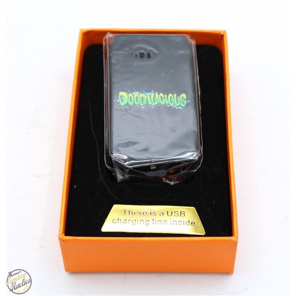 NEW DOOBILICIOUS USB CHARGED WIND PROOF LIGHTER