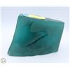 Image 1 : VINTAGE GREEN GLASS STONE UNICORN