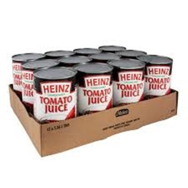 NEW 12 X 1.36L HEINZ TOMATO JUICE