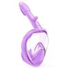 Image 1 : NEW KIDS PURPLE FULL FACE SNORKEL MASK