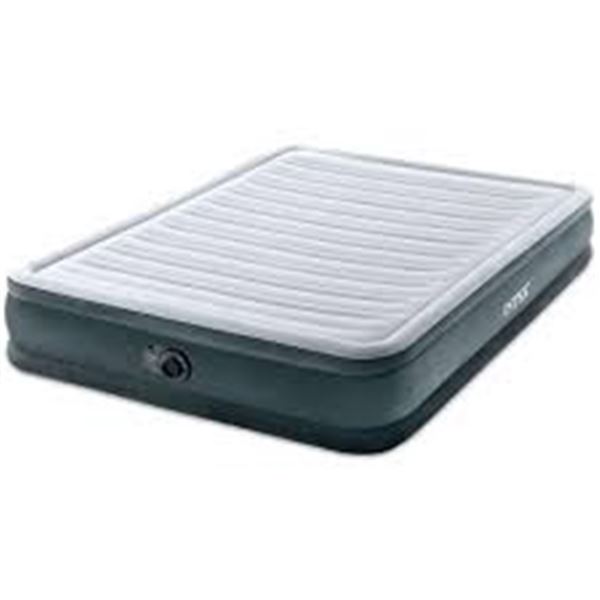 NEW INTEX DURA BEAM DELUXE AIR MATTRESS QUEEN SIZE