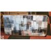 Image 1 : BRAND NEW ABSTRACT WALL ART GREY 40 X 20"