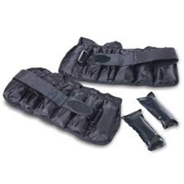 NEW 20LBS CAP PAIR ADJUSTABLE ANKLE WEIGHTS