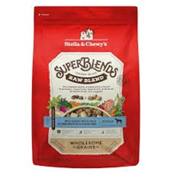NEW 21LB STELLA & CHEWYS SUPERBLENDS WILD-CAUGHT