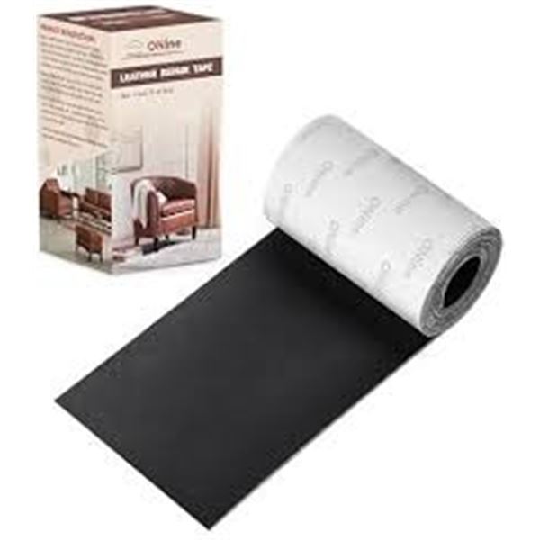 NEW LEATHER REPAIR TAPE WPCTEV BLACK 36.4 X 78.7"