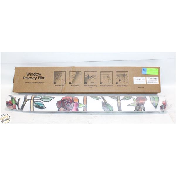 NEW COAVAS WINDOW FILMS FLOWERS 23.6 X 78.7"