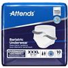 Image 1 : NEW ATTENDS 2 X 10 COUNT XXXL BARIATRIC UNDERWEAR