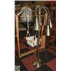 Image 1 : BRUSHED NICKEL 5 ARM SPIDER FLOOR LAMP