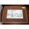 Image 1 : FRAMED WILDLIFE PRINT STUDY FOR EARLY