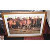 Image 1 : GORDON SIDOW PRINT FRAMED 26" X 34.5"