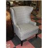 Image 1 : WINGBACK STUDDED ACCENT CHAIR