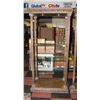 Image 1 : OPEN BACK GLASS SHELF WITH RECESSED LIGHTS