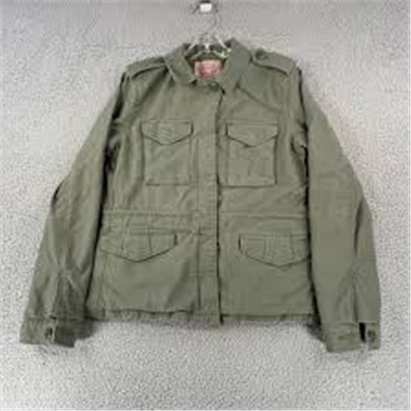 NEW LEVIS WOMENS MEDIUM GREEN JACKET